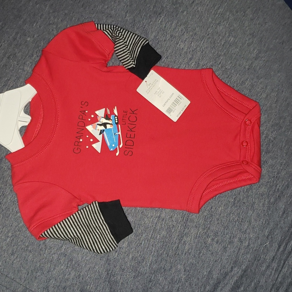 3 month long sleeve onesie